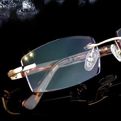 BEGREAT Designer Rimless Reading Glasses