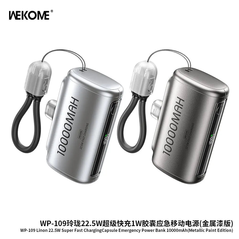 10000mAh Mini Fast-Charging Power Bank