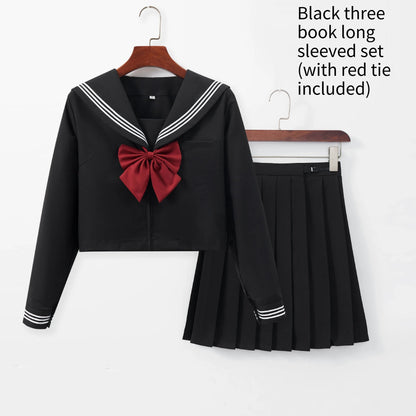 Japanese JK College Style White Shirt & Uniform Set