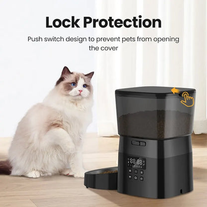 ROJECO Automatic Pet Feeder Smart Control