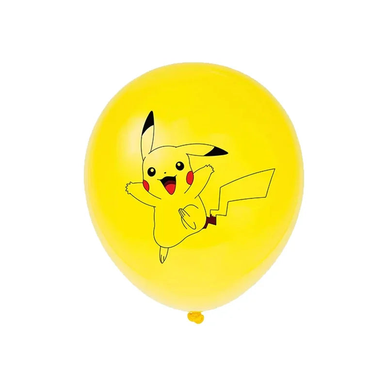 Pokemon Latex Party Balloons Set