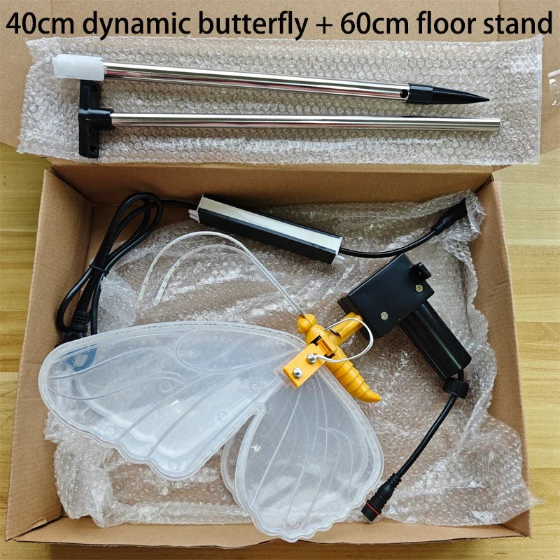 LED Simulation Butterfly Holiday Lights