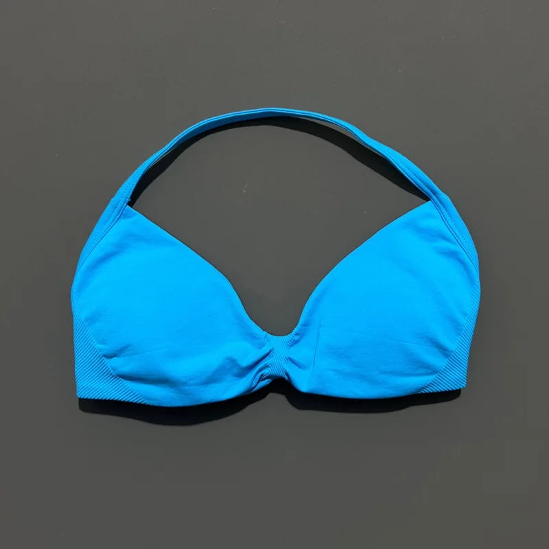 Strappy High Support Thin Strap Seamless Bras
