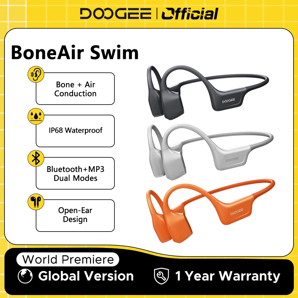 DOOGEE BoneAir Swimming Ear Hooks
