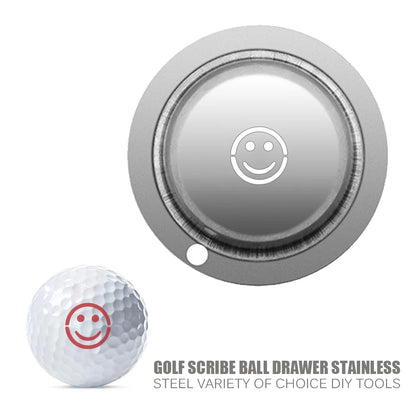 Stainless Steel Golf Ball Line Marker Stencil