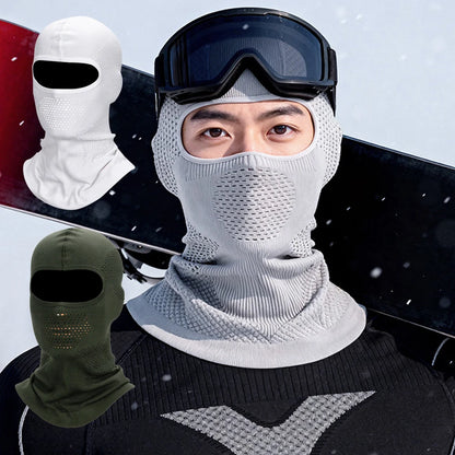 Winter Warm Balaclava Full Face Mask - Unisex Elastic Thermal Cycling & Ski Hood