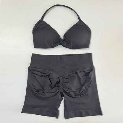 2Pces Seamless Sportswear Set
