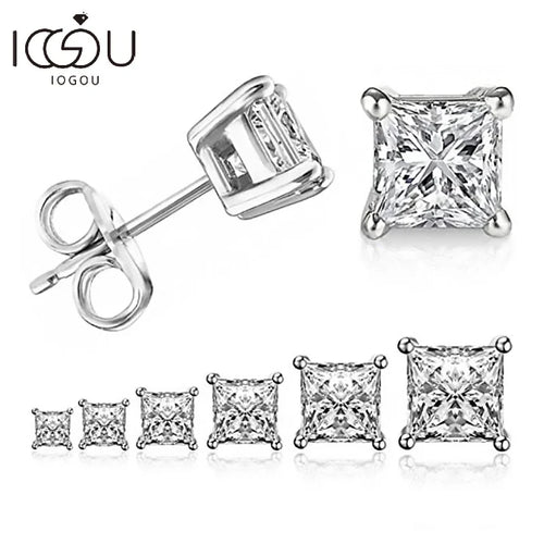 IOGOU 925 Sterling Silver Stud Earrings