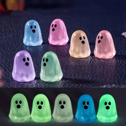 Mini Luminous Resin Ghost Figures