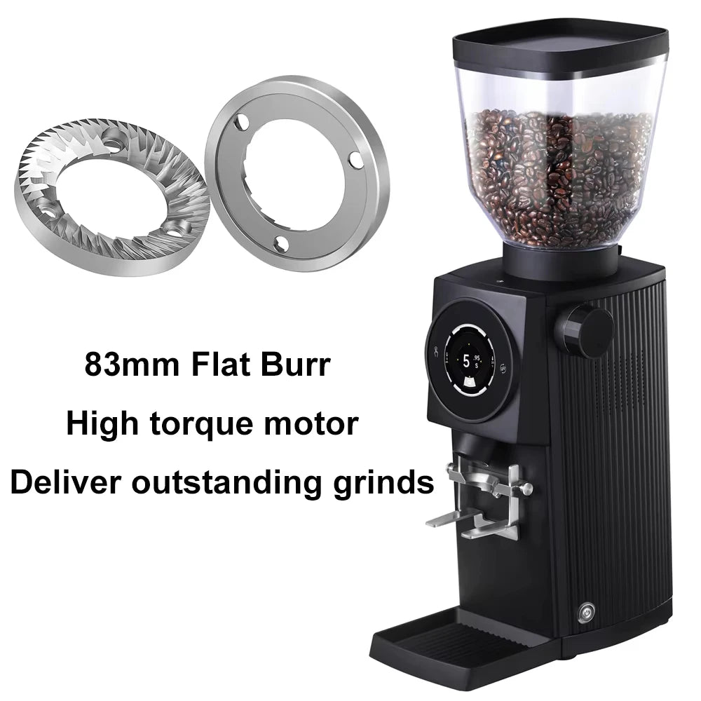 CAFOVO G83E Commercial Electric Coffee Grinder Espresso Maker