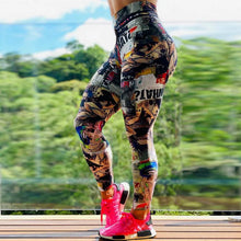 Tie-Dye Seamless High Waist Leggings