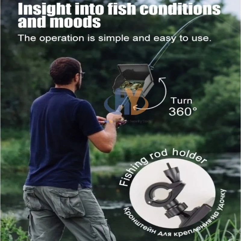 4.3-Inch 100M Underwater Fishing Camera & Fish Finder