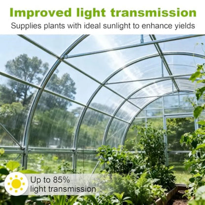 Polycarbonate Roofing Sheet Thick Rainproof Transparent Insulated Clear Greenhouse Panels