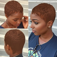 4" Short Layered Straight Pixie Cut Wig