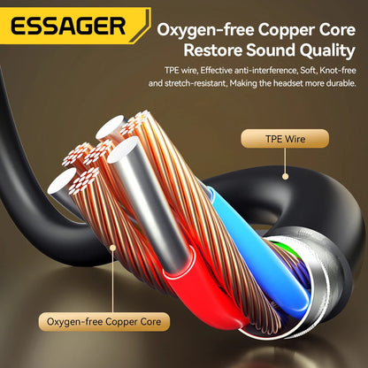 Essager 3.5mm Wired Earphones with Microphone