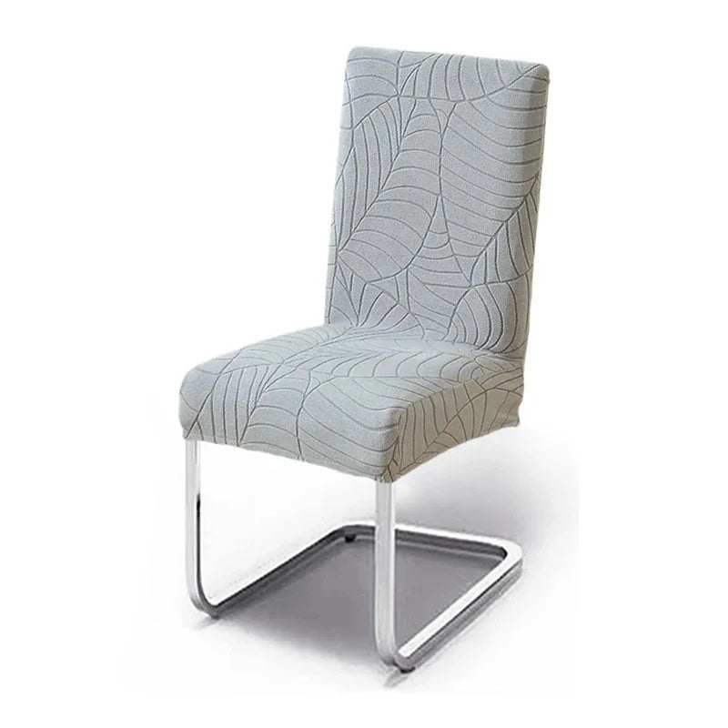 Stretch Jacquard Dining Chair Covers – Universal Spandex Slipcover Seat Protector