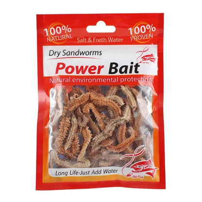Dry Lugworm Sandworms Lifelike Smelling Fishing Worms