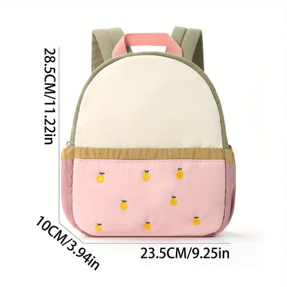 Personalized Children's Apple Design Mini Backpack
