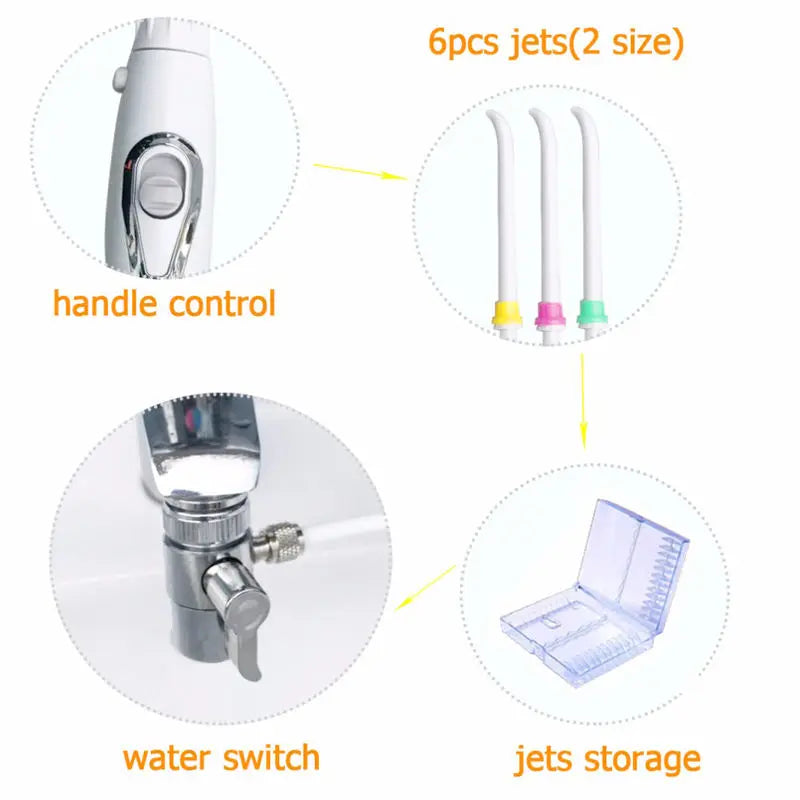 Water Jet Oral Irrigator Teeth Flosser oral