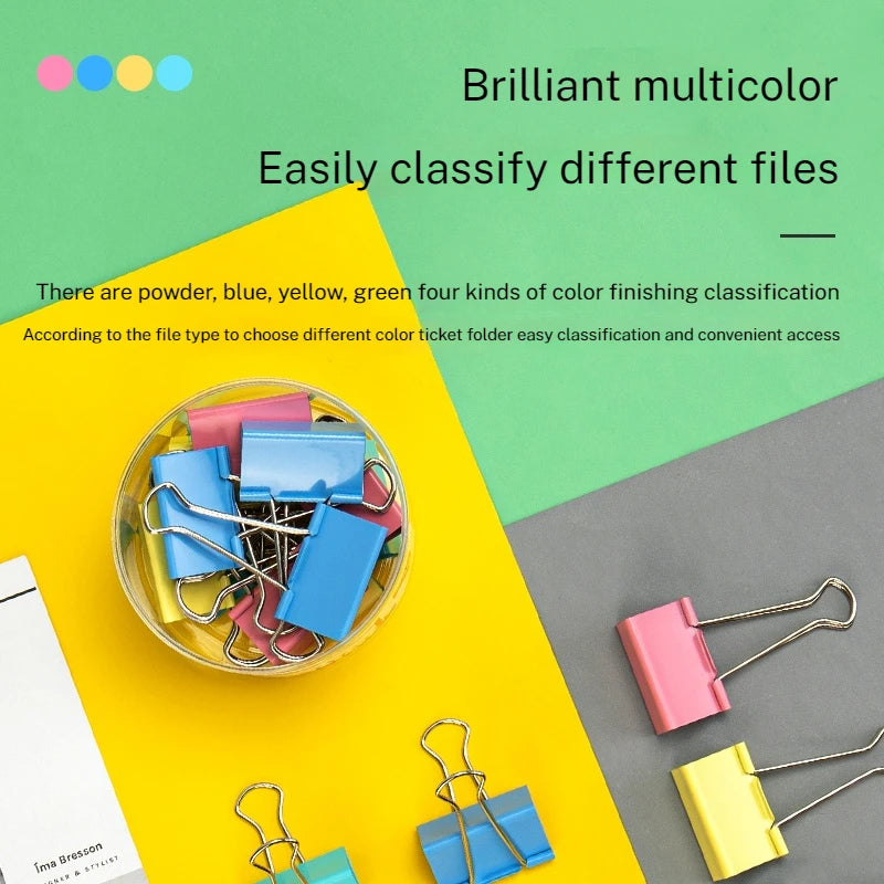 Deli Color Long Tail Paperclips