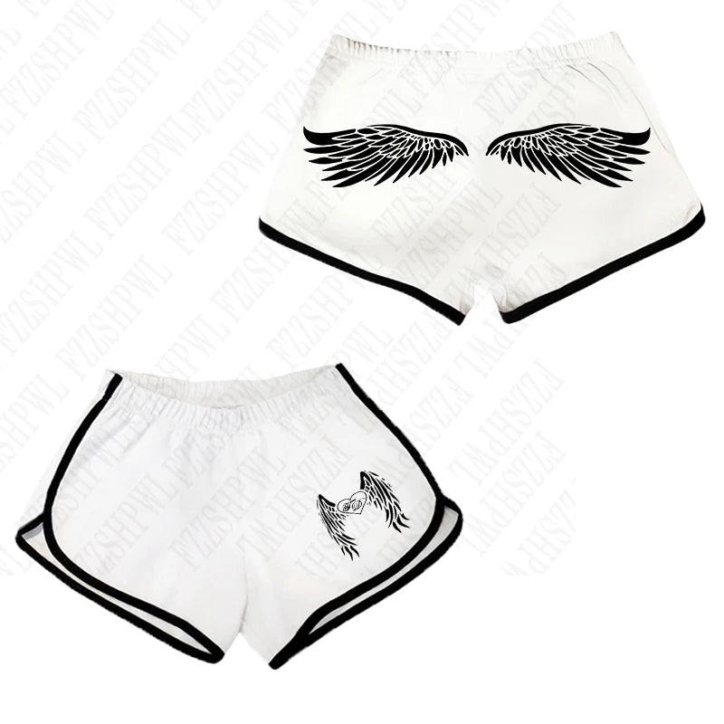 Retro Millennium Patterned Printed Shorts