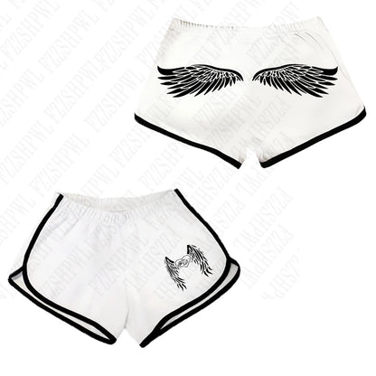 Retro Millennium Patterned Printed Shorts
