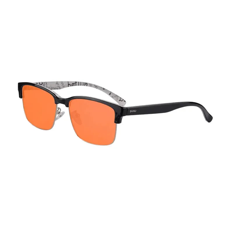 SHINU Red Lens Blue Light Blocking Glasses