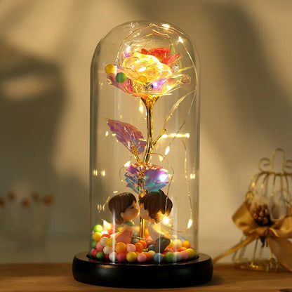 Valentines Day Eternal Rose LED Light