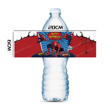 Multipack  Super Hero Water Bottle Label Stickers