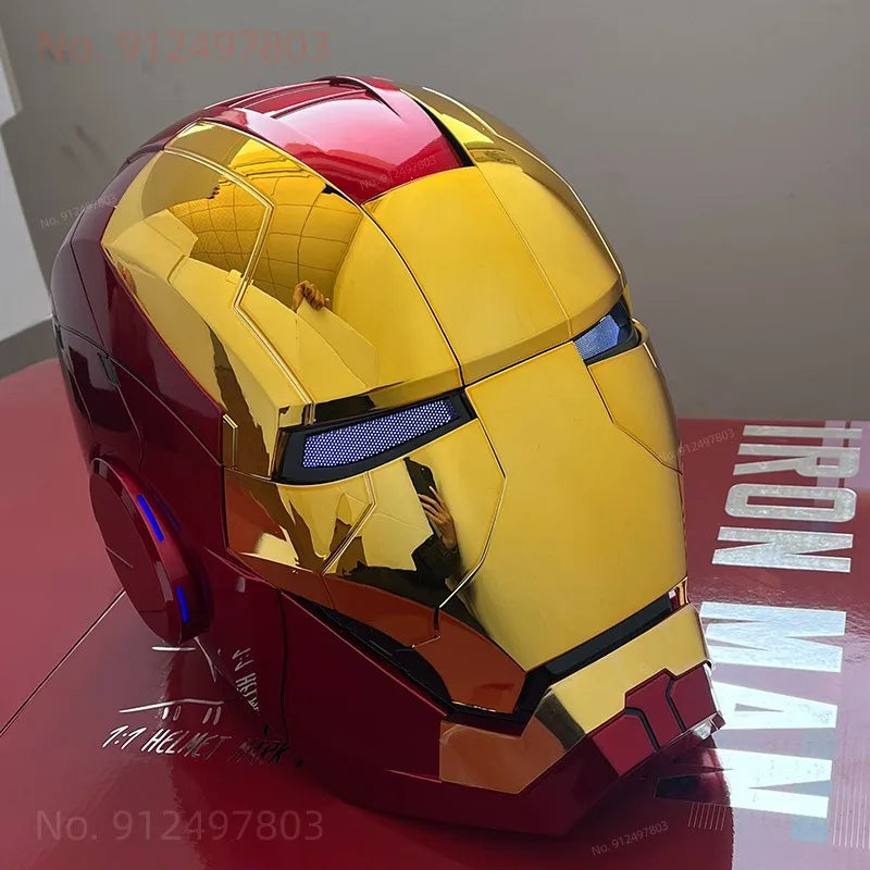 AutoKing 1/1 Mk5 Iron Man Helmet Voice Control Eyes with Light