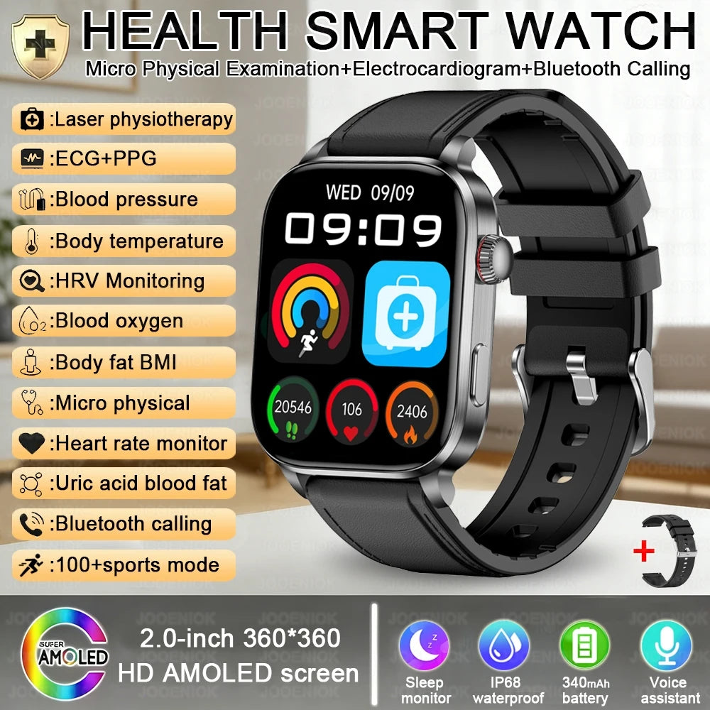 Dual Laser Therapy Smart Watch
