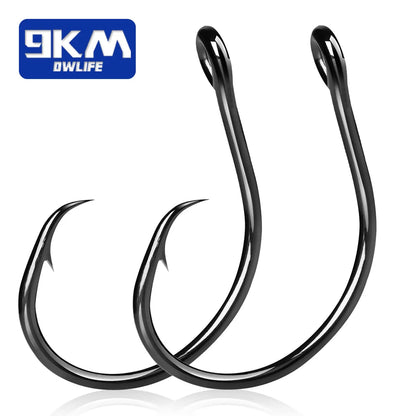 9KM Inline Wide Gap Circle Hooks Set
