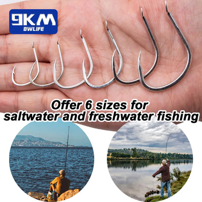 Live Bait Circle Barb Hooks
