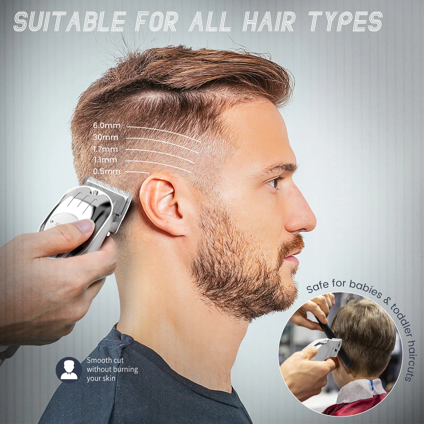 Sejoy Electric Hair Trimmer Set