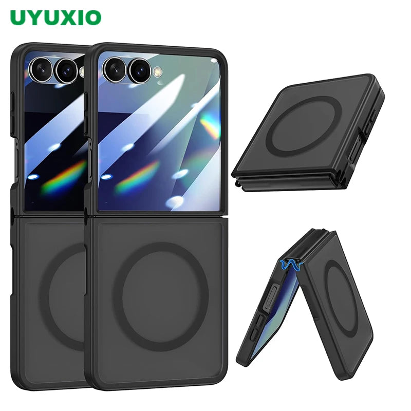 Magnetic Wireless Charging Case for Samsung Galaxy Z Flip 7