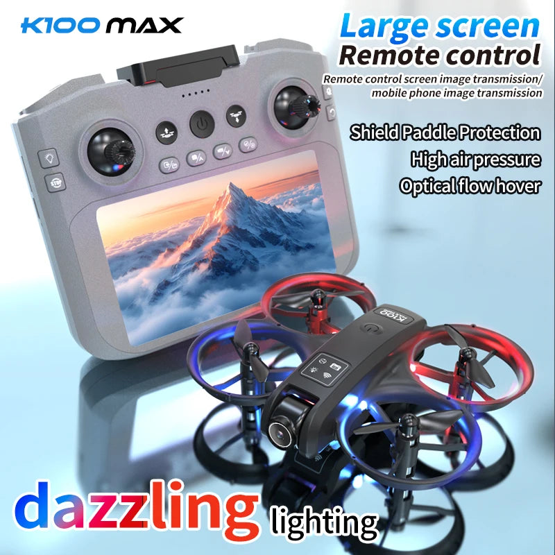 K100 RC Drone with Camera for Beginners FPV Live Video Altitude Hold