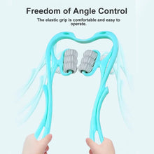 Handheld Neck Massager Trigger Point 6 Ball Roller Massager