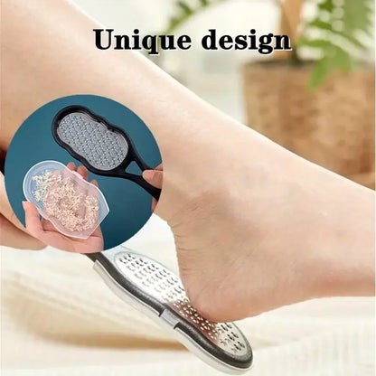 Professional Ergonomic Stainless Steel Foot File & Callus Remover