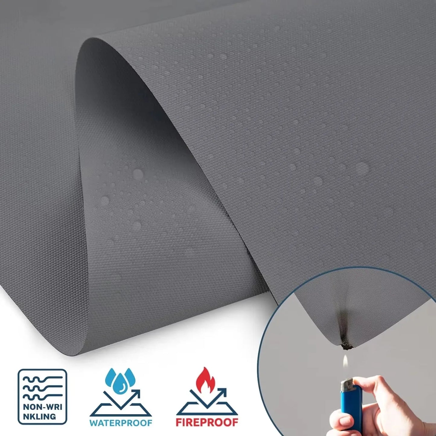 Fireproof and Thermal Insulation Easily Pull Down Roller Blinds