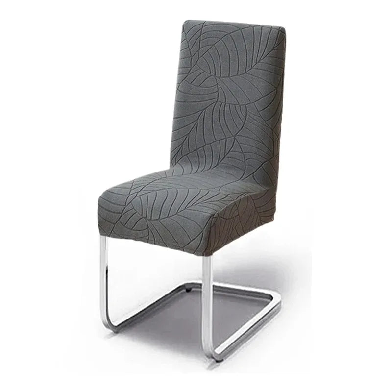 Stretch Jacquard Dining Chair Covers – Universal Spandex Slipcover Seat Protector