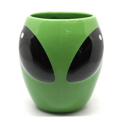 Green Alien Ceramics Coffee Mug
