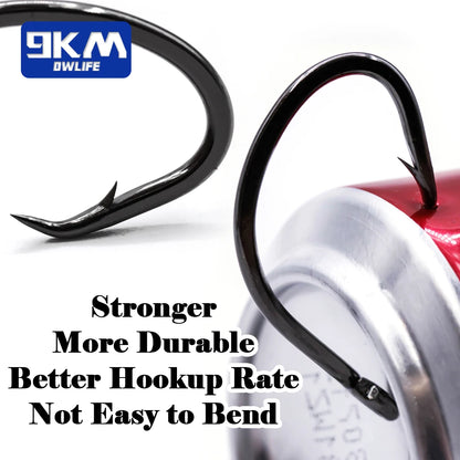 Strong Offset Wide Gap Circle Hooks