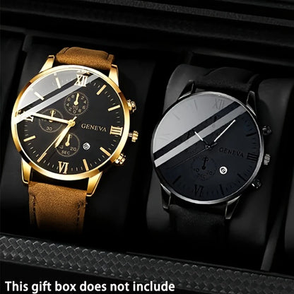 2 Pcs Wristwatch Set