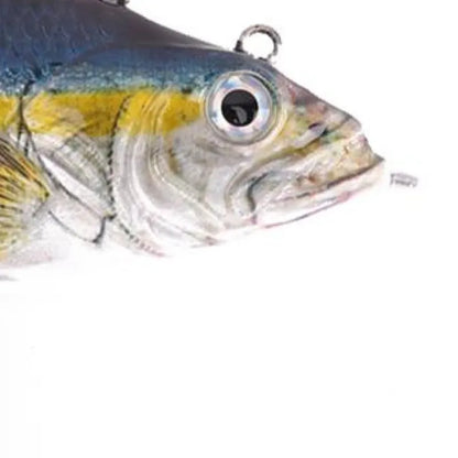 Robotic Auto-Swimming Electronic Fishing Lure (4-Segment Wobbler)