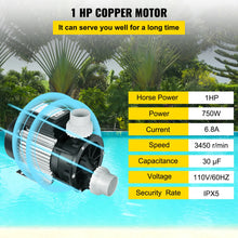 SucceBuy Whirlpool Circulation Pump For Above Ground Pools
