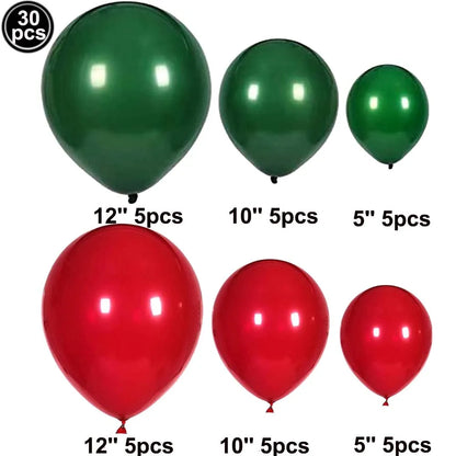 Standing Christmas Foil Balloons, Giant Christmas Tree Santa Snowman Reindeer Rocking Horse Balloons