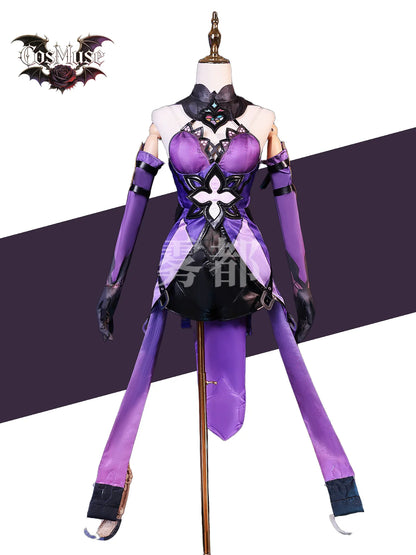 Black Swan Cosplay Costume Honkai Star Rail Set - Fortune Teller Seer Stage Outfit & Accessories
