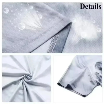 Men's Athletic Striped 3D Print Soccer Shorts