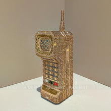 Alizekerr Cellphone Shaped Diamond Evening Bags