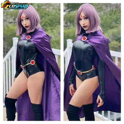 Teen Titans Raven Cosplay Costume Set